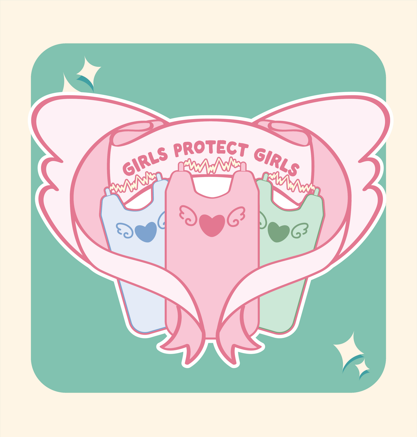 Fight Like a Magical Girl - Complete Collection Sticker Pack