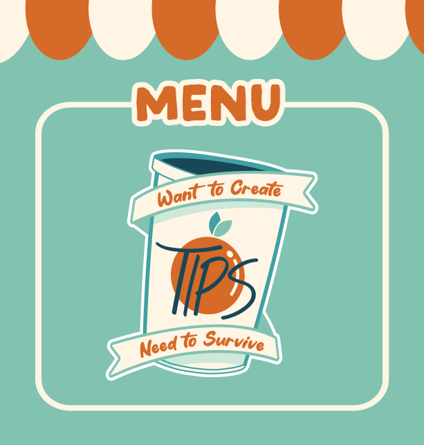 Want to create, need to survive Sticker