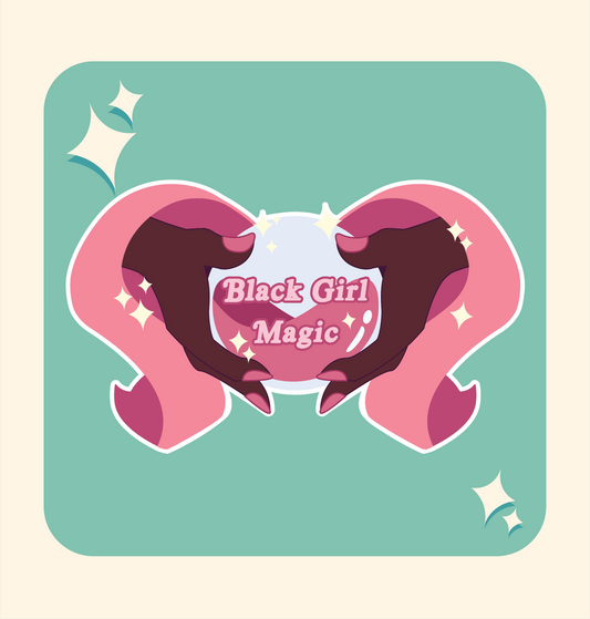 Black Girl Magic Sticker