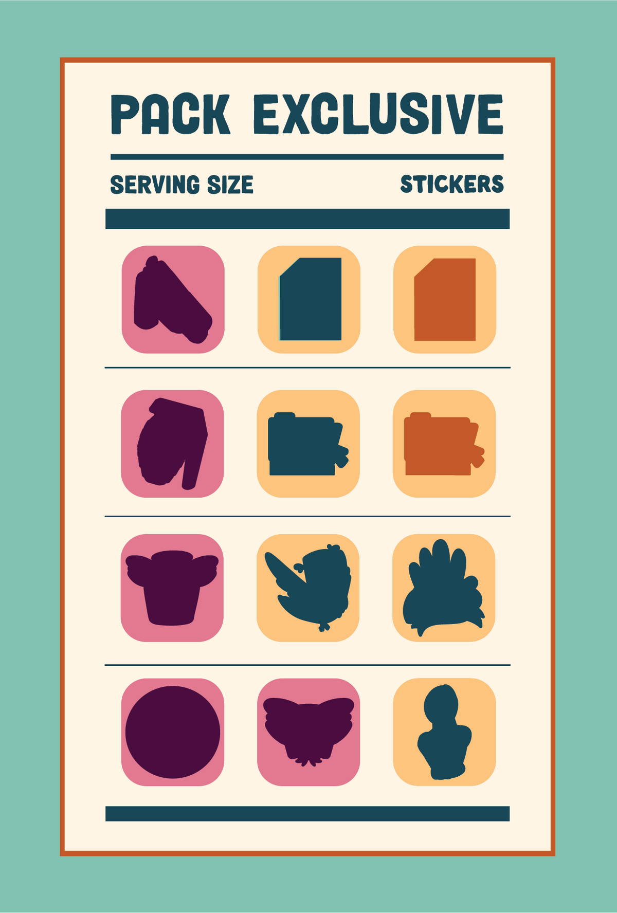 Juicy! Mystery Sticker Pack