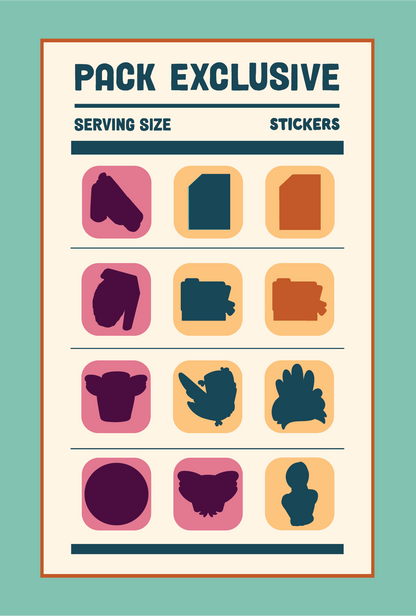 Juicy! Mystery Sticker Pack