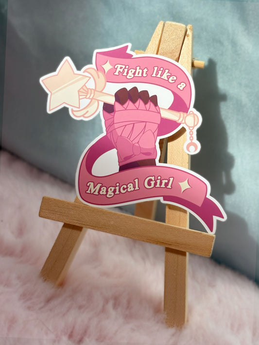 Fight Like a Magical Girl Sticker
