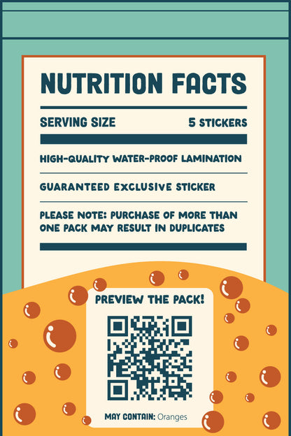 Juicy! Mystery Sticker Pack